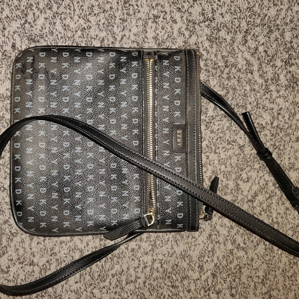 DKNY all over print crossbody